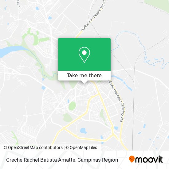 Creche Rachel Batista Amatte map