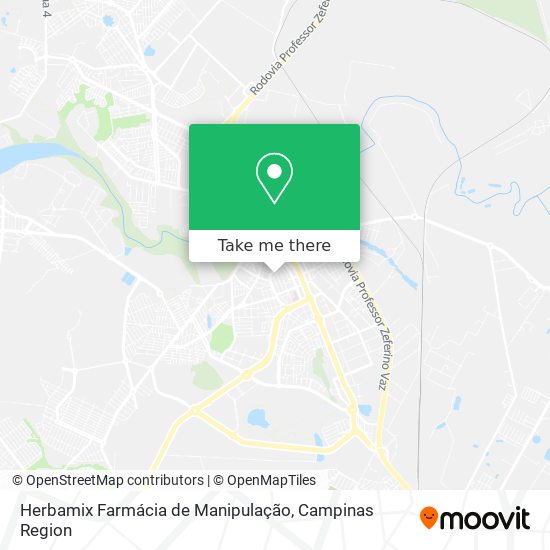 Herbamix Farmácia de Manipulação map