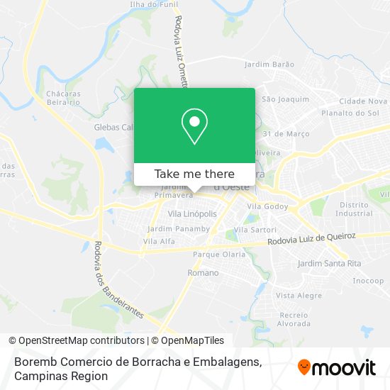 Boremb Comercio de Borracha e Embalagens map