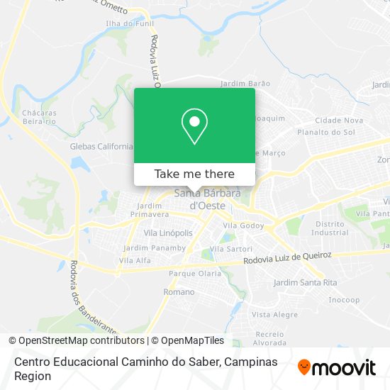 Centro Educacional Caminho do Saber map