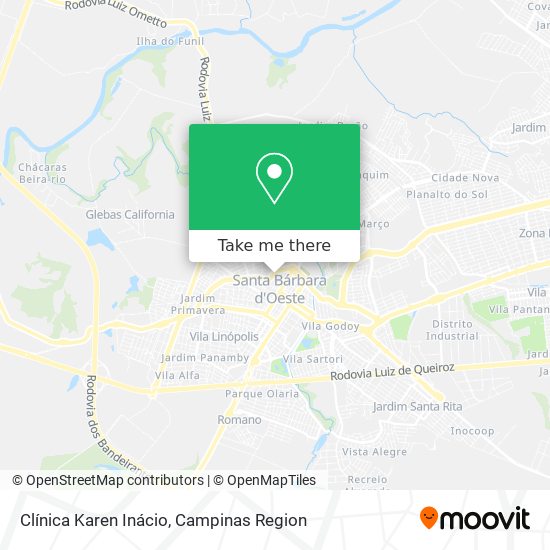 Clínica Karen Inácio map