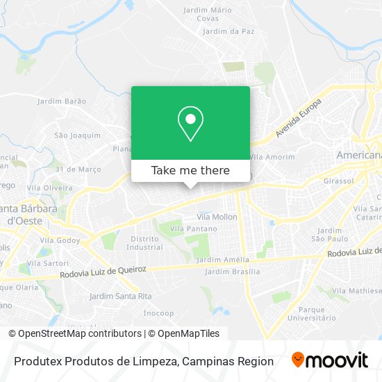 Produtex Produtos de Limpeza map