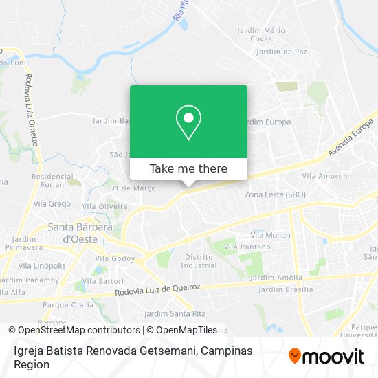 Igreja Batista Renovada Getsemani map