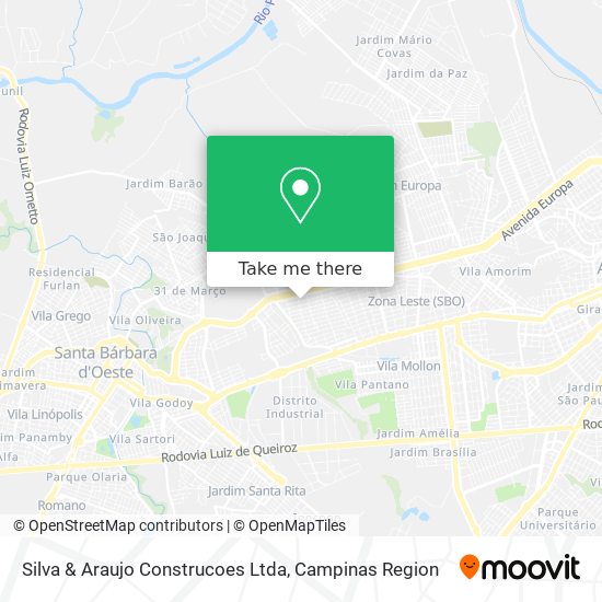 Silva & Araujo Construcoes Ltda map