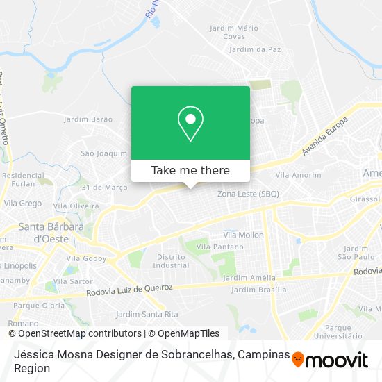 Jéssica Mosna Designer de Sobrancelhas map