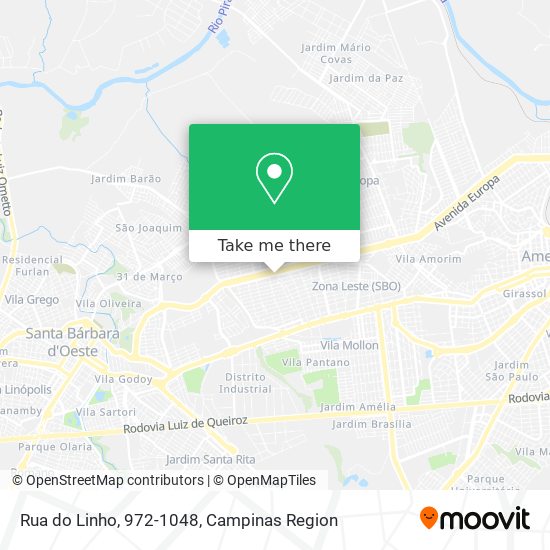 Rua do Linho, 972-1048 map