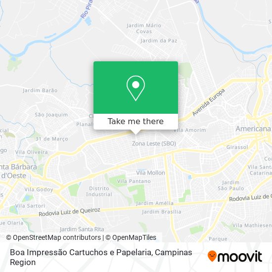 Boa Impressão Cartuchos e Papelaria map