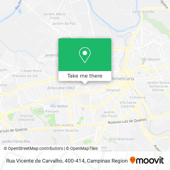 Rua Vicente de Carvalho, 400-414 map