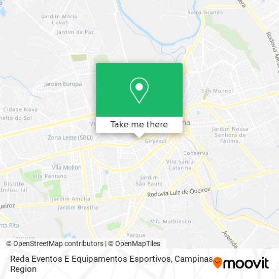 Reda Eventos E Equipamentos Esportivos map