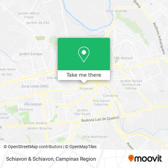 Mapa Schiavon & Schiavon
