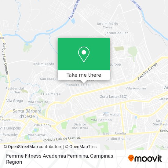 Femme Fitness Academia Feminina map