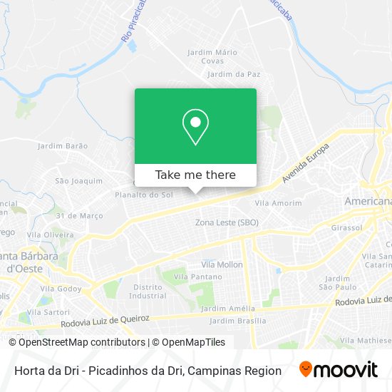 Horta da Dri - Picadinhos da Dri map