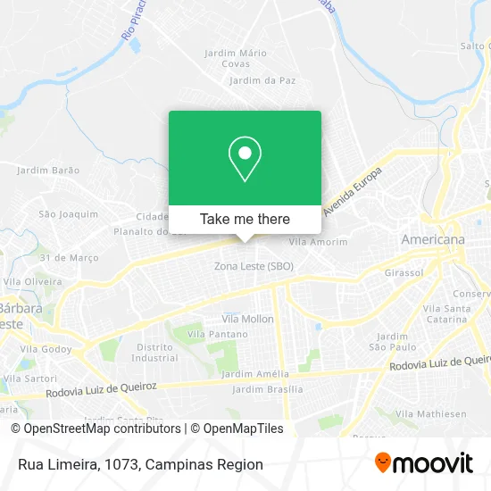 Rua Limeira, 1073 map