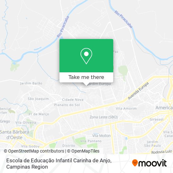 Escola de Educação Infantil Carinha de Anjo map