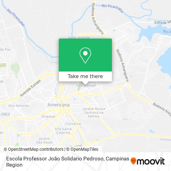 Escola Professor João Solidario Pedroso map