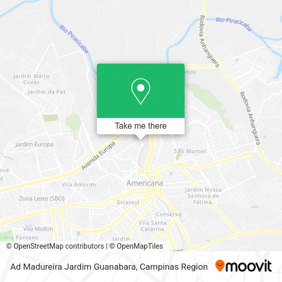 Ad Madureira Jardim Guanabara map