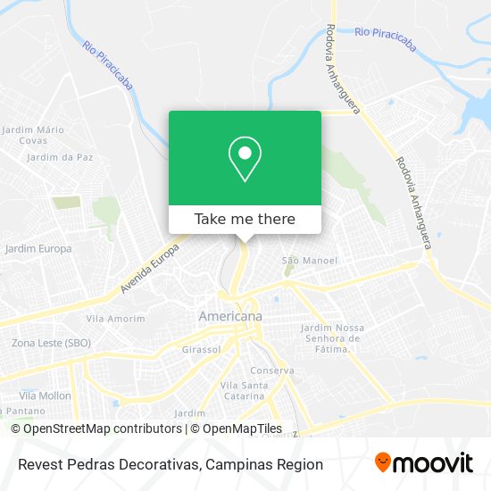 Revest Pedras Decorativas map