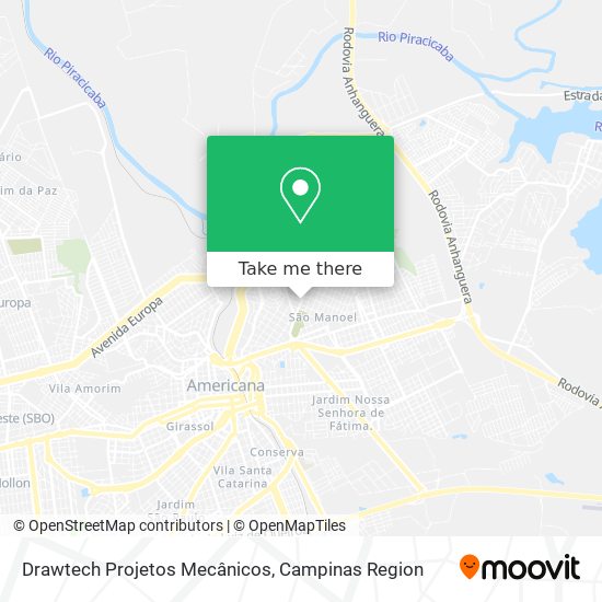 Drawtech Projetos Mecânicos map