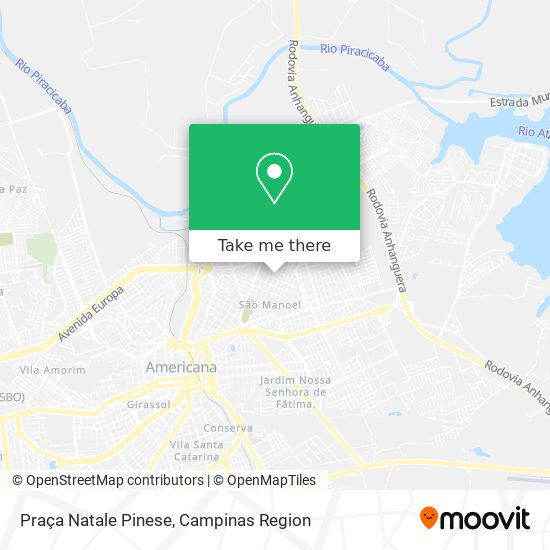 Praça Natale Pinese map