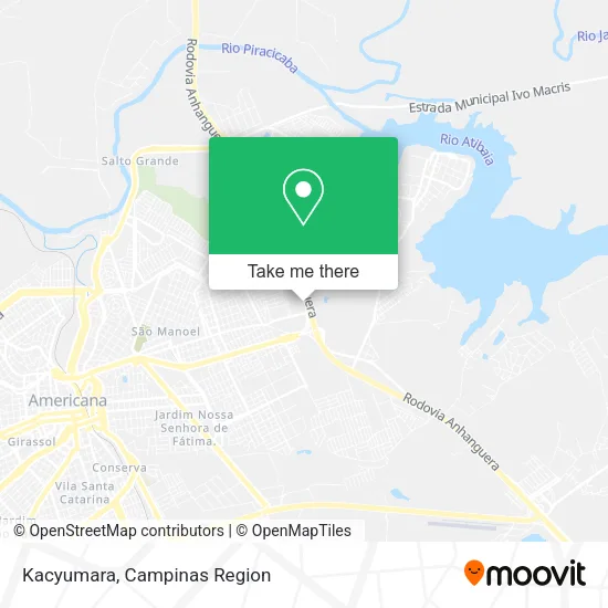 Kacyumara map