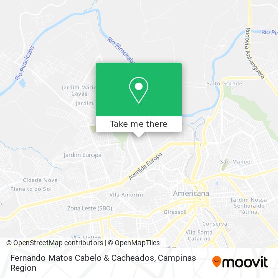 Fernando Matos Cabelo & Cacheados map