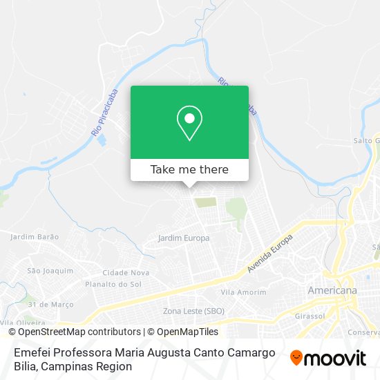 Emefei Professora Maria Augusta Canto Camargo Bilia map