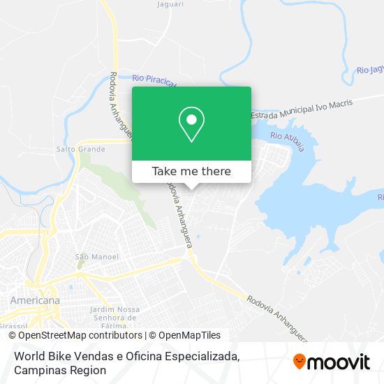 World Bike Vendas e Oficina Especializada map