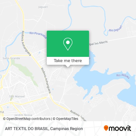 ART TEXTIL DO BRASIL map