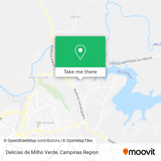 Delicias de Milho Verde map