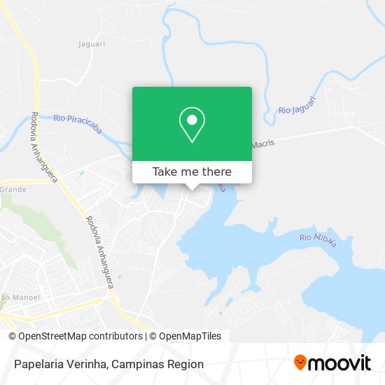 Papelaria Verinha map