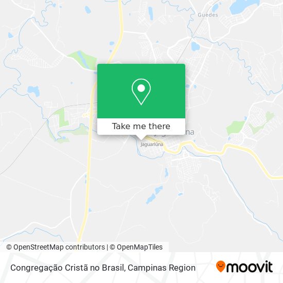 Congregação Cristã no Brasil map