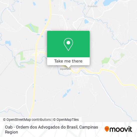 Oab - Ordem dos Advogados do Brasil map
