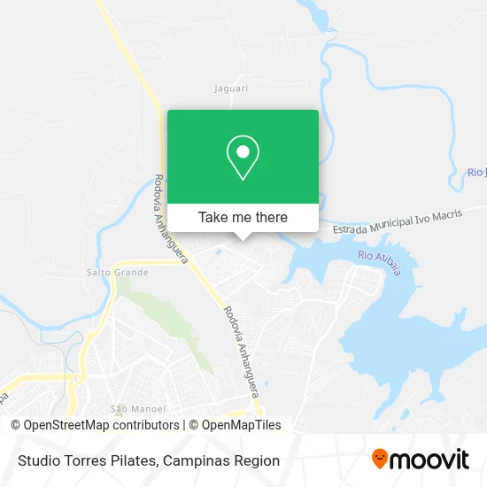 Studio Torres Pilates map