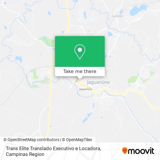 Trans Elite Translado Executivo e Locadora map