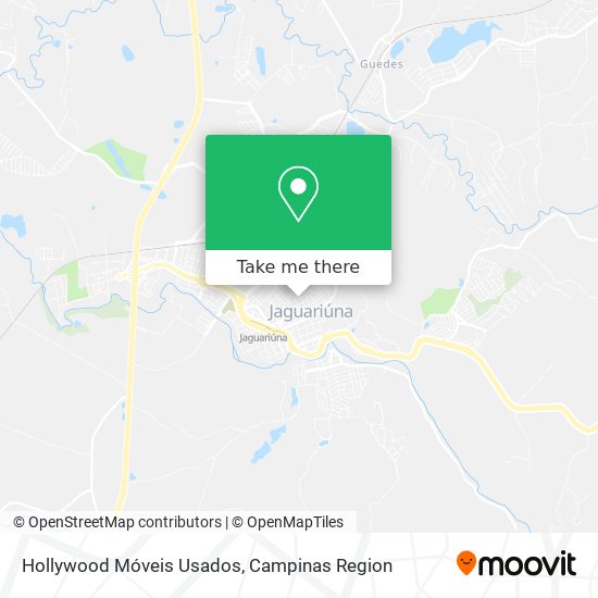 Mapa Hollywood Móveis Usados