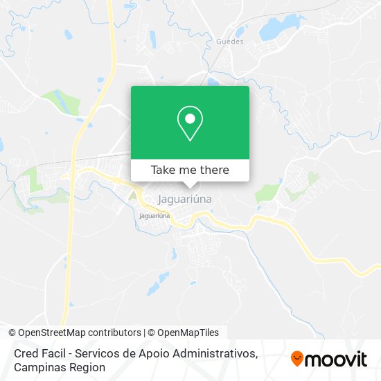 Cred Facil - Servicos de Apoio Administrativos map