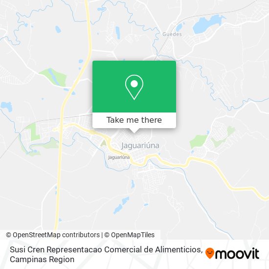 Susi Cren Representacao Comercial de Alimenticios map