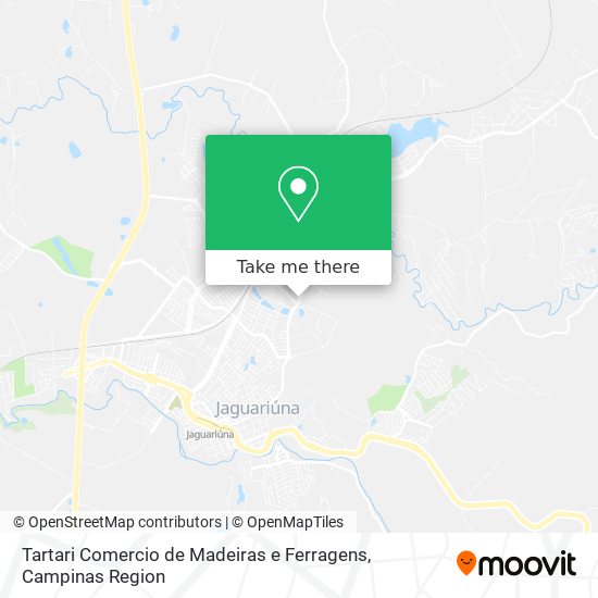 Tartari Comercio de Madeiras e Ferragens map