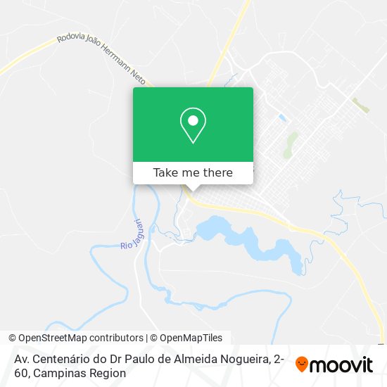 Av. Centenário do Dr Paulo de Almeida Nogueira, 2-60 map
