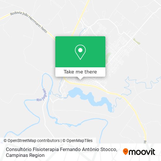 Consultório Físioterapia Fernando Antônio Stocco map