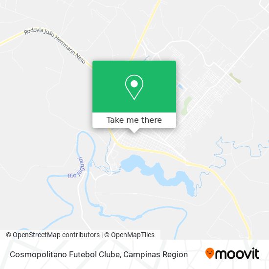 Cosmopolitano Futebol Clube map