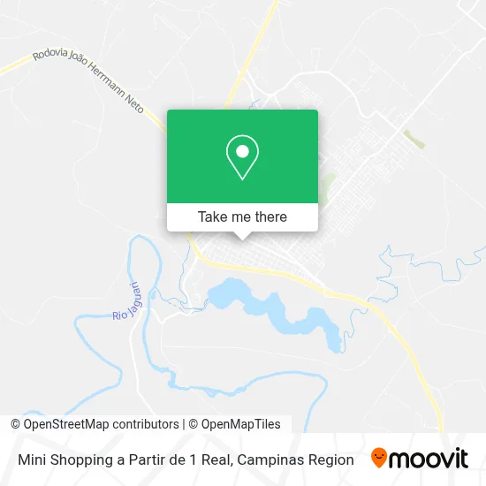 Mini Shopping a Partir de 1 Real map