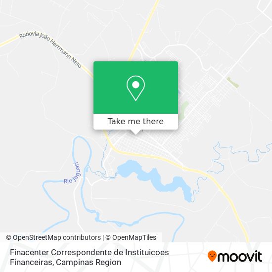 Finacenter Correspondente de Instituicoes Financeiras map