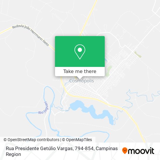 Mapa Rua Presidente Getúlio Vargas, 794-854