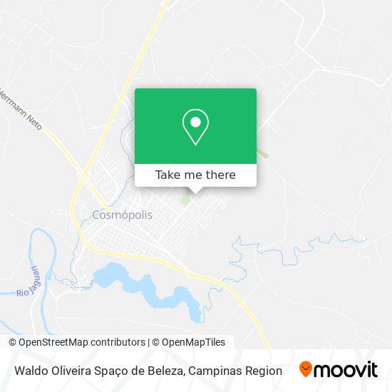 Waldo Oliveira Spaço de Beleza map