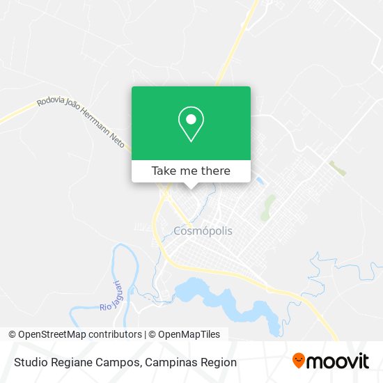 Studio Regiane Campos map