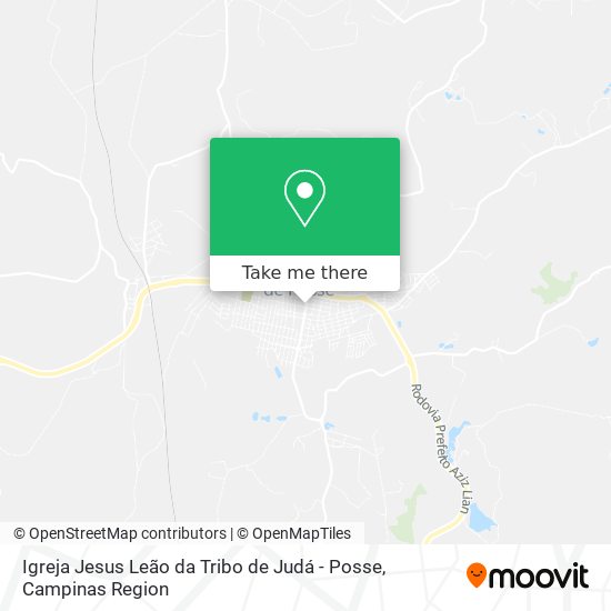 Igreja Jesus Leão da Tribo de Judá - Posse map