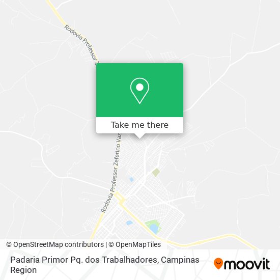 Padaria Primor Pq. dos Trabalhadores map
