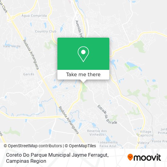 Coreto Do Parque Municipal Jayme Ferragut map