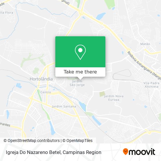 Igreja Do Nazareno Betel map